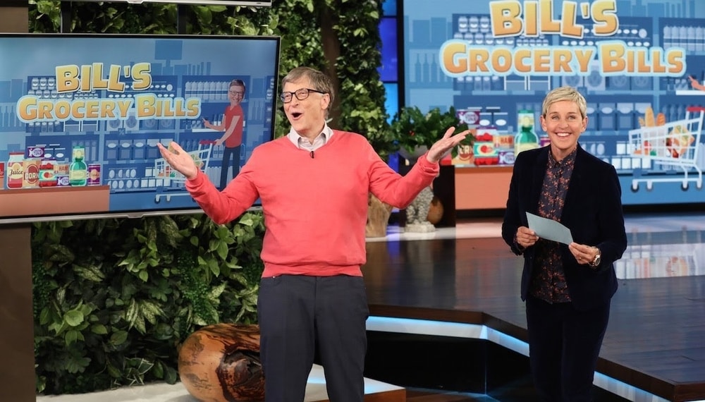Bill Gates Chats with Ellen for the First Time